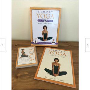 Simply Yoga Book & DVD Set Yolanda Pettinato Hinkler Books 2004